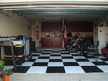 The garage