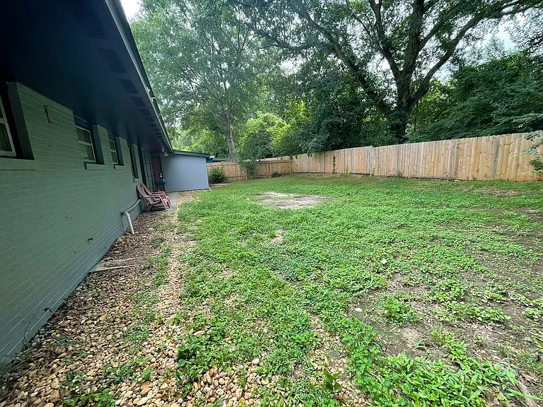 Fenced Back yard 2