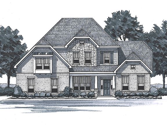 The Bridges II Elevation C Side Entry