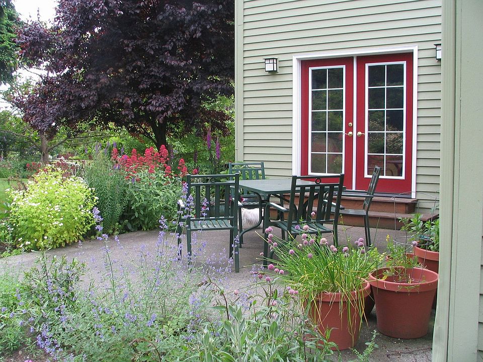 Patio and garden