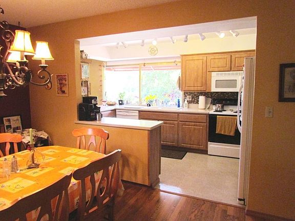 dining room and kitchen