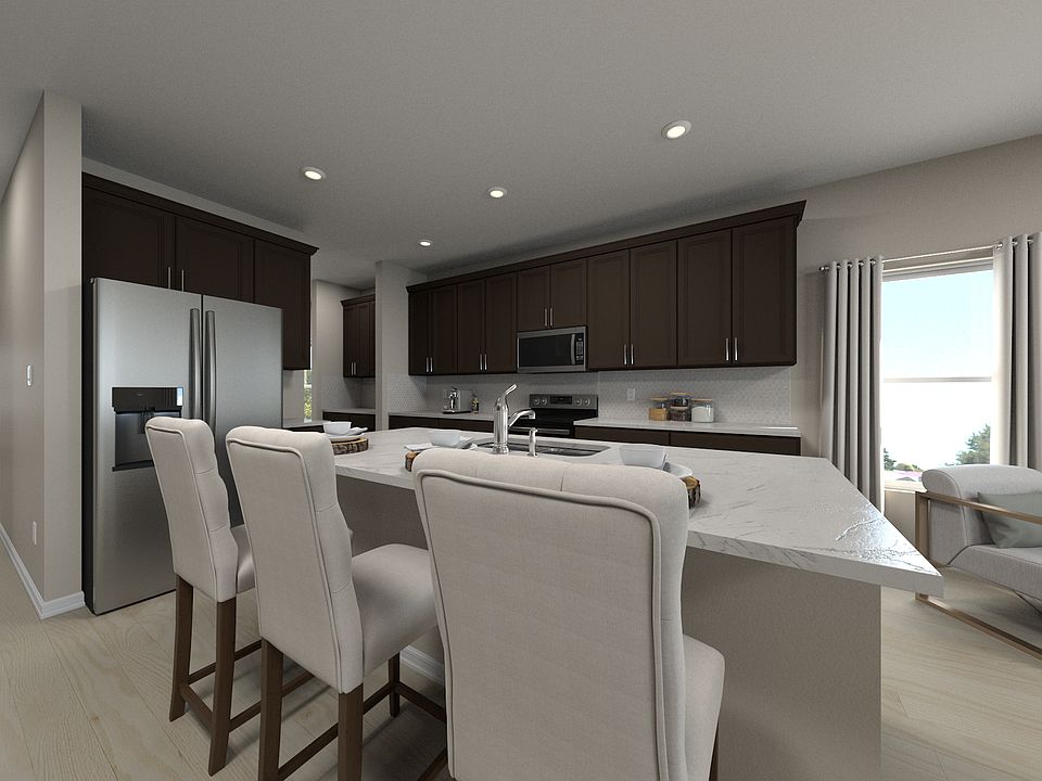 Kitchen in the Verona floorplan