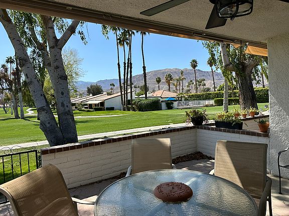 View from private patio
