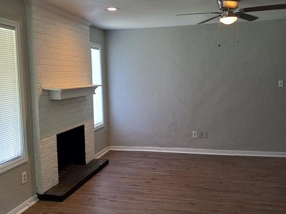 Great living area with fireplace!
