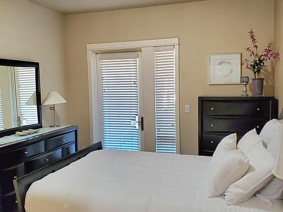 Master bedroom with dressers