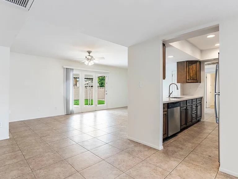 Side Living/Dining Room Area