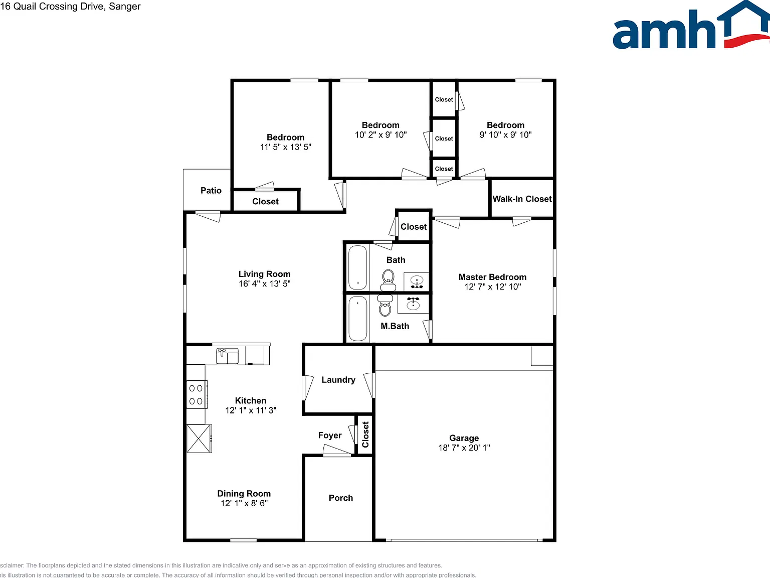 4 bed, 2.0 bath, 1421 sqft, $2,015 — Photo 2