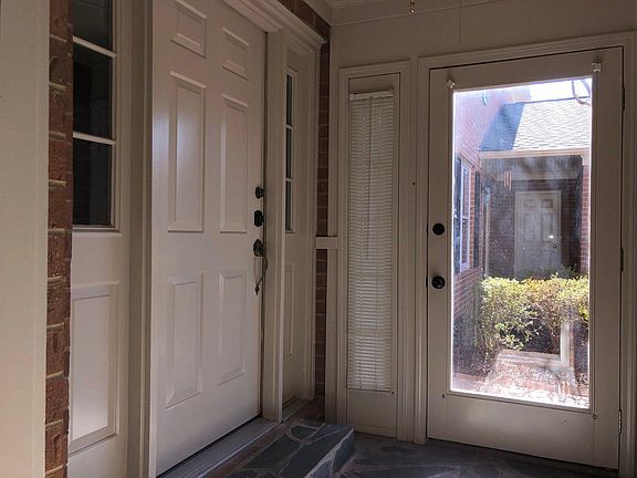Covered and enclosed entry