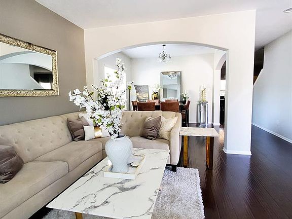 Formal living and dining room.