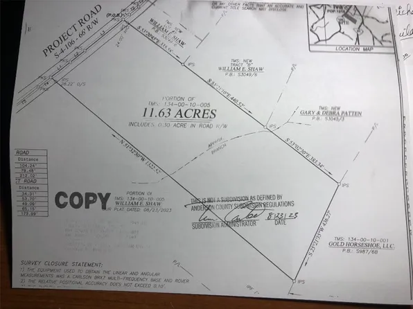 701 Project Rd, Iva, SC 29655