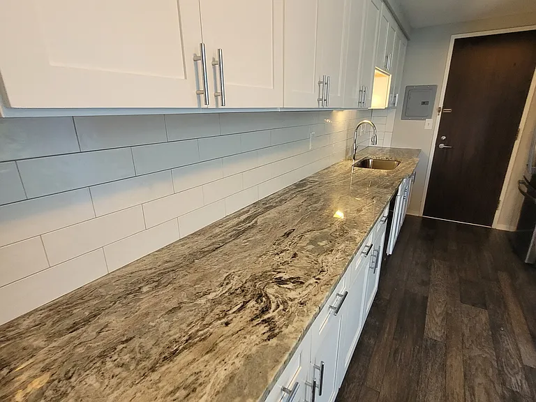 Kitchen and dining area