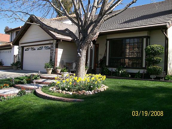 Beautiful front yard 