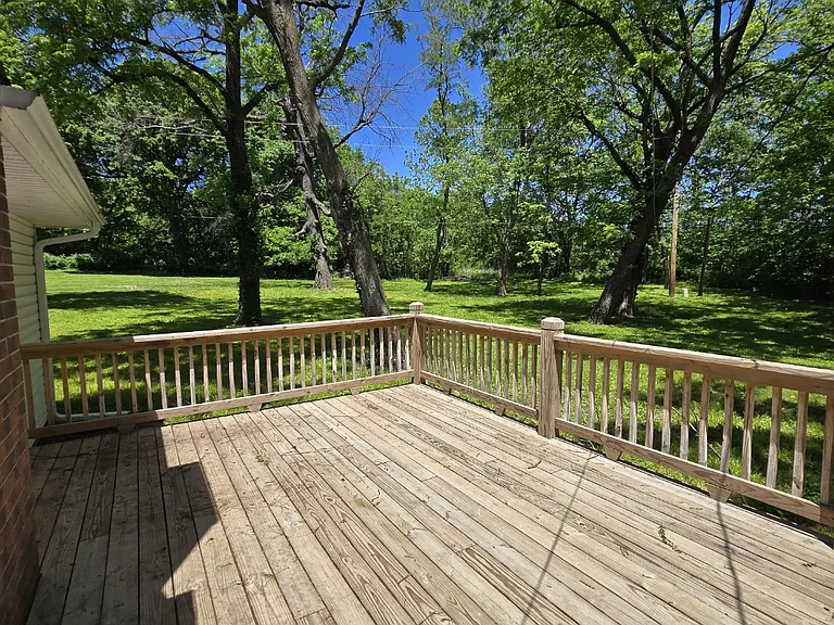 Back deck from 2nd living room
