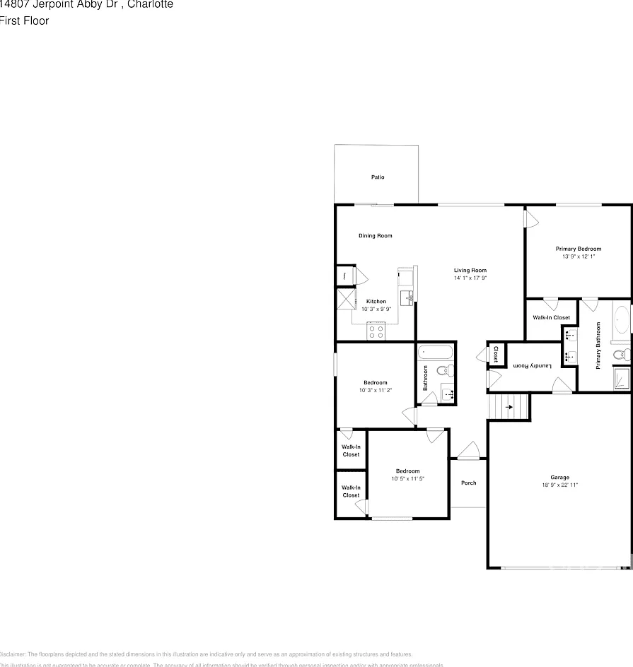 14807 Jerpoint Abby Dr Charlotte, NC 28273 — Photo 2