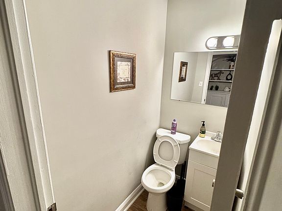 Main floor half bath