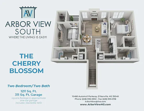 Floor plan The Cherry Blossom