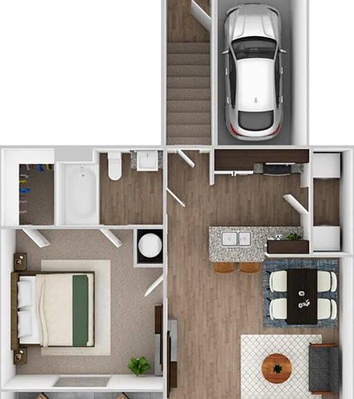 1 Bedroom | 1 Bath | 814 SF 1 Bedroom | 1 Bath | 814 SF