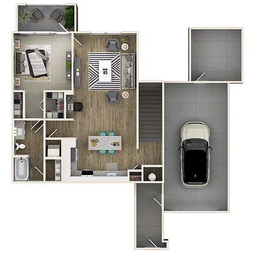 Floor plan CH - 1B
