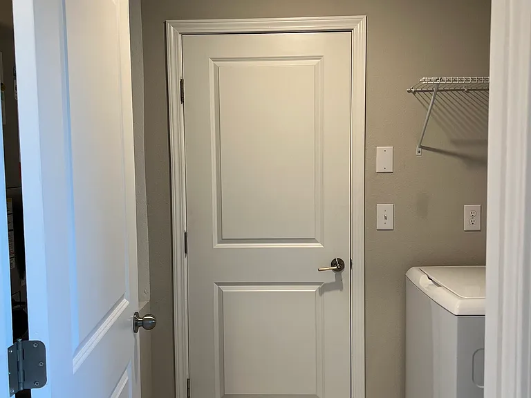 Laundry Room with Entrance to Garage