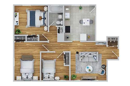 Floor plan The York