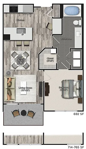 Floor plan B