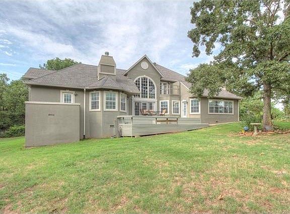 Rear; from fenced yard.  