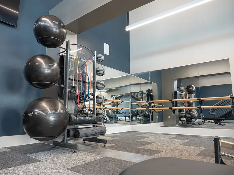 Two-Story Fitness Center