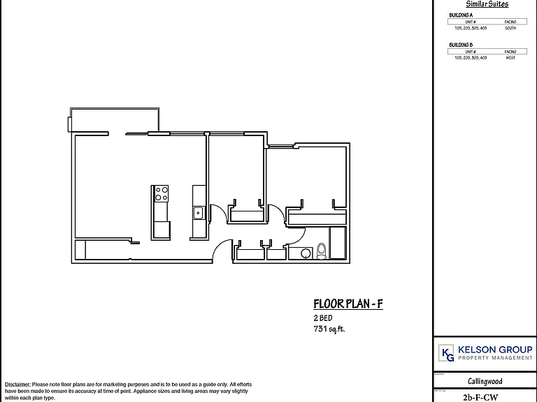 2 Bedroom