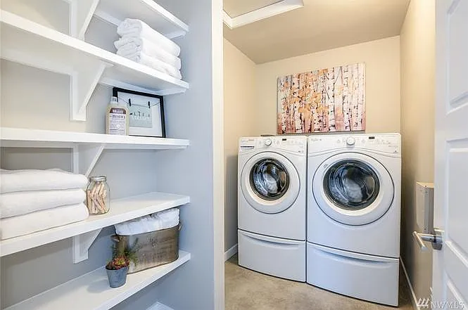 Second Floor Laundry Room (picture from model home - similar