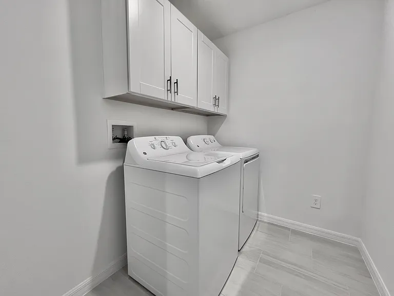 Washer & Dryer conveniently located at the second level