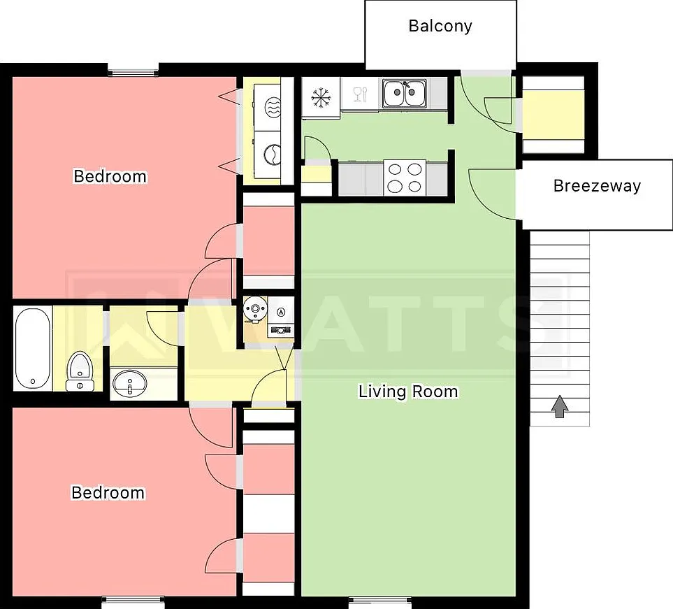 2-Bedroom Condo - Foxcroft Condos in Homewood. — Photo 3