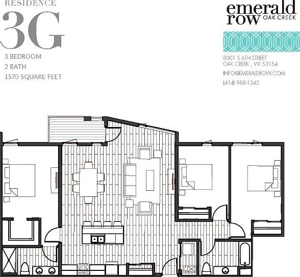 Emerald Row Apartments — Photo 29