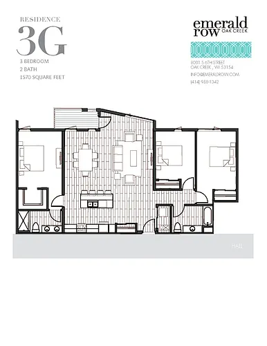 Floor plan 3G
