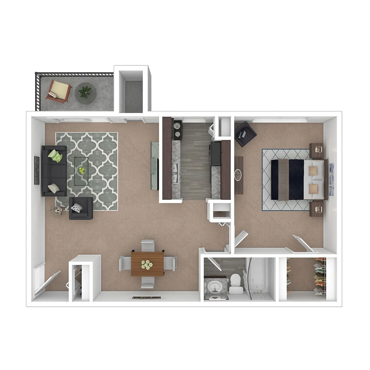 Floor plan The Raven