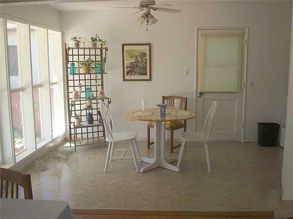 Large window in kitchen