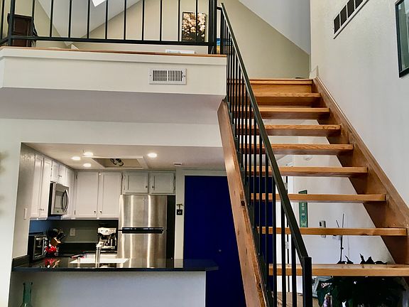 entry way to your new home. upstairs loft with gorgeous sky light