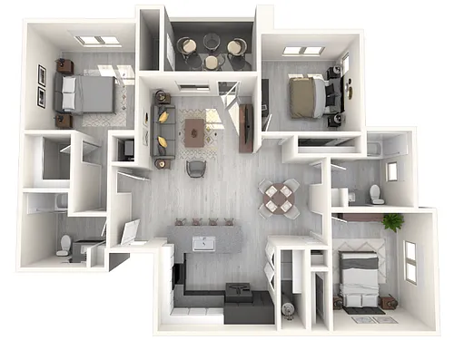 Floor plan Bartlett