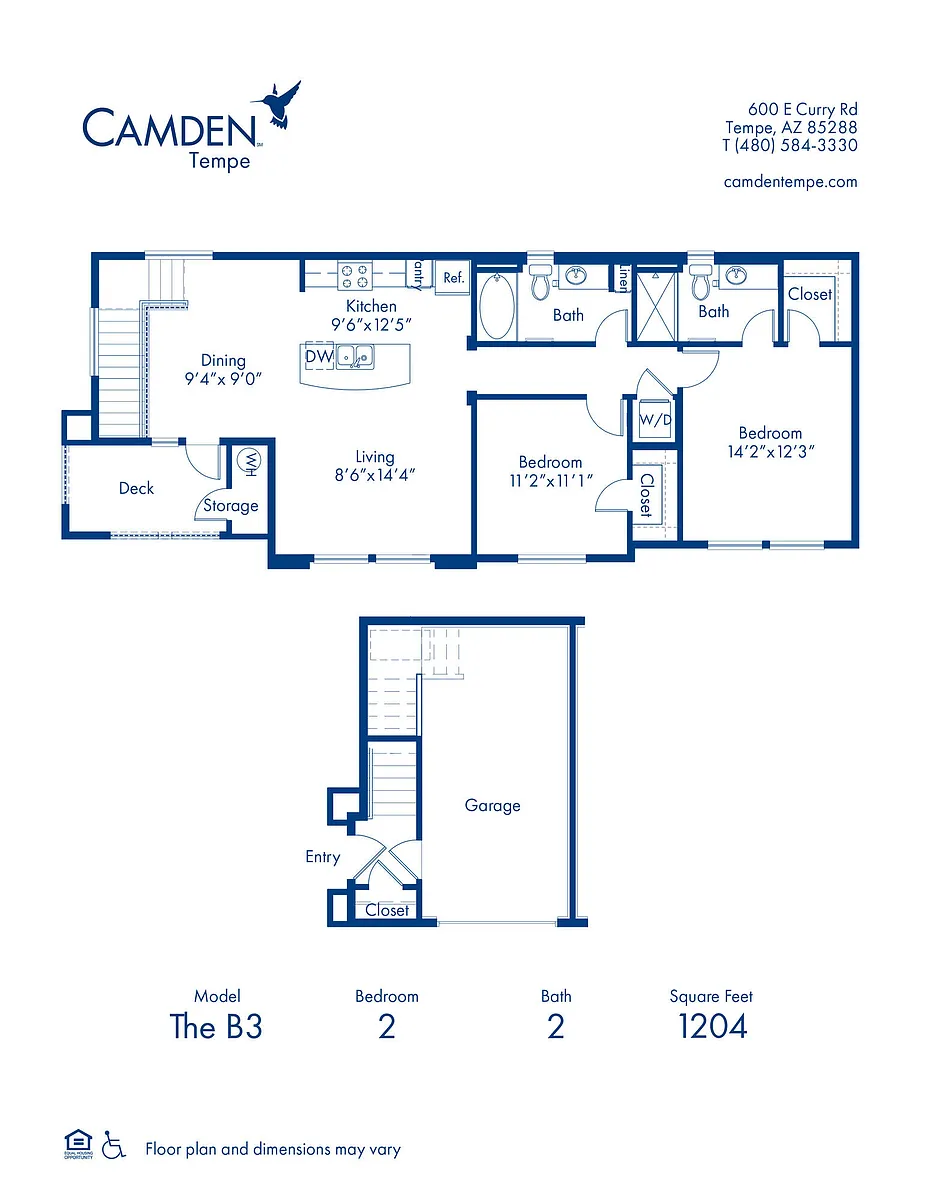 Floor plan The B3