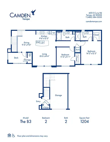 Floor plan The B3