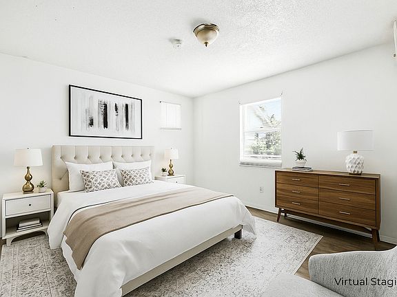 Virtual Staged Bedroom