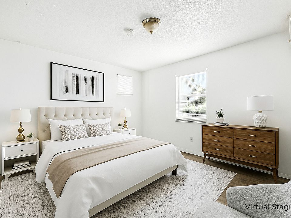 Virtually Staged Bedroom 1