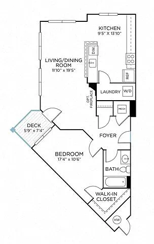 Floor plan Bennett - R