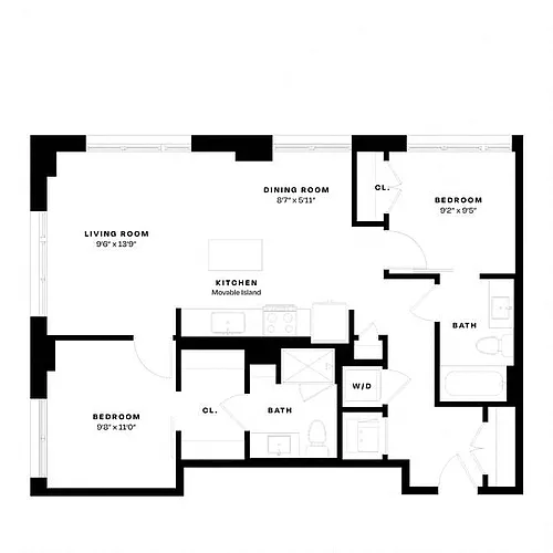 Floor plan B6