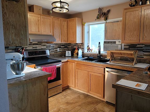 Kitchen looking from living room