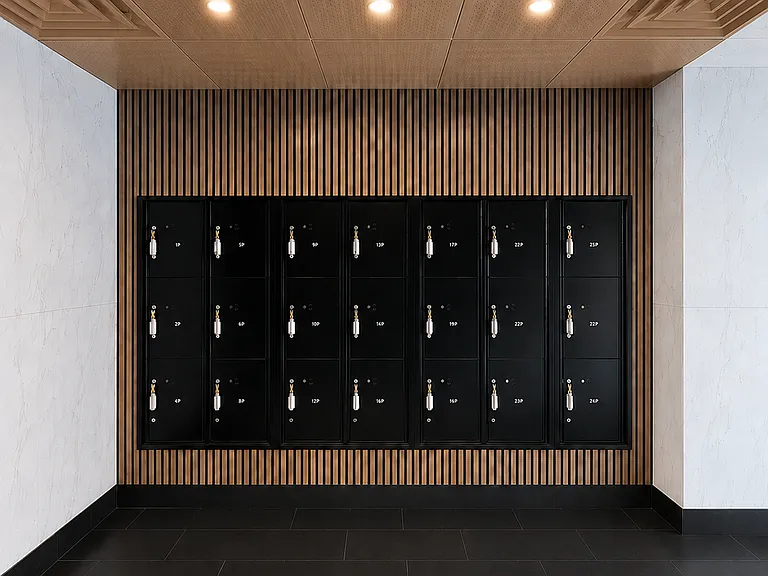 Mail and Package Foyer