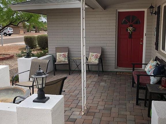 Front patio - great for coffee in the morning