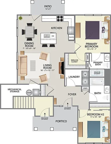 Floor plan B1M1