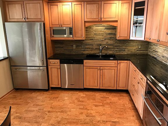 High Quality Updated Kitchen. Cork floor & top of line appliances