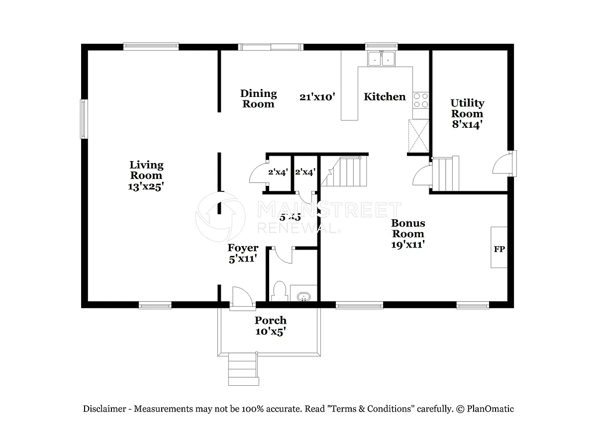 Floor Plan - 6000 Farm Pond Ln