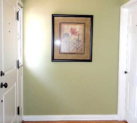 Entry way sets the tone